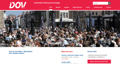 Desktop Screenshot of dov.nl
