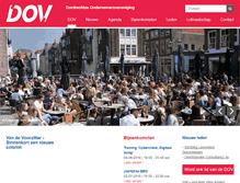 Tablet Screenshot of dov.nl